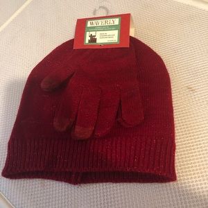 Waverly Knit Beanie & Tech Gloves - 738 $12 or 🎉